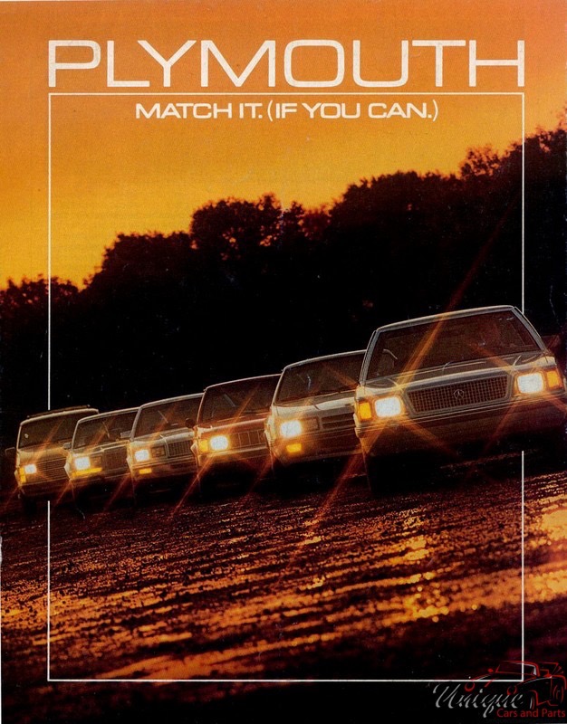 1985 Plymouth Brochure